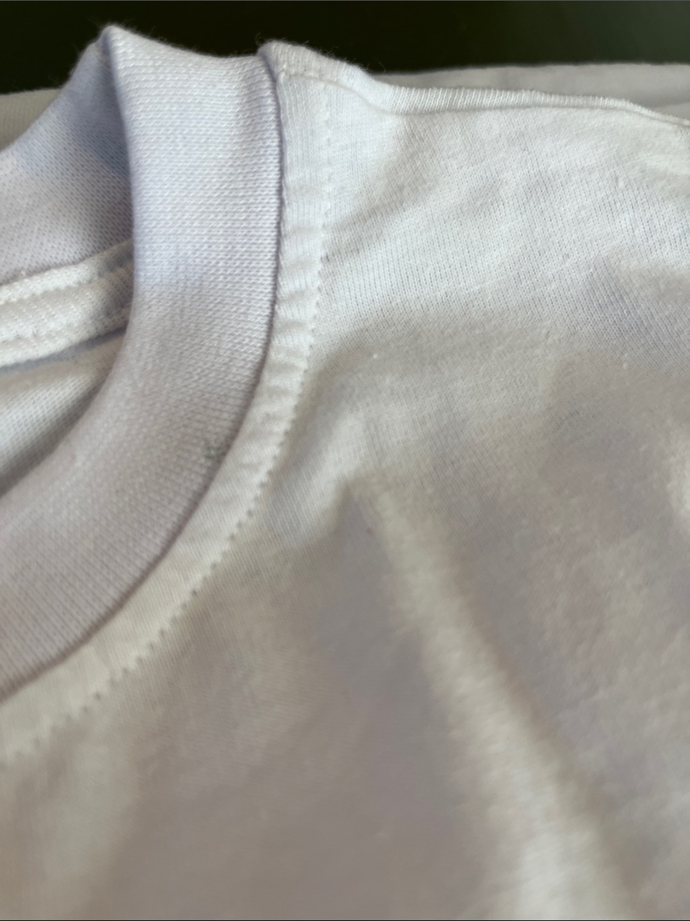 adidas White Tee with Black Logo Panels - Picture 2 of 2